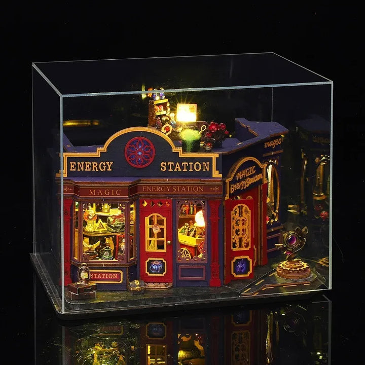 Miniature Maison Kit - Station Énergétique Magique