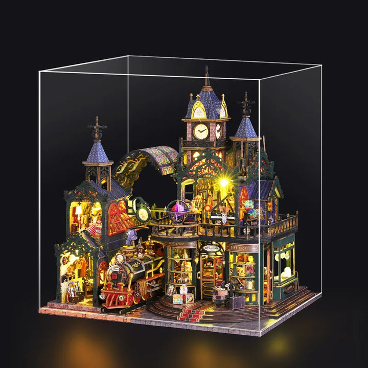 Miniature Maison Kit - Ville Isolée sur Rail