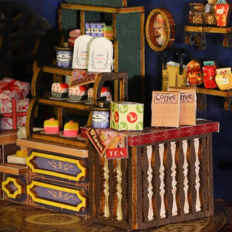Miniature Maison Kit - Ville Isolée sur Rail