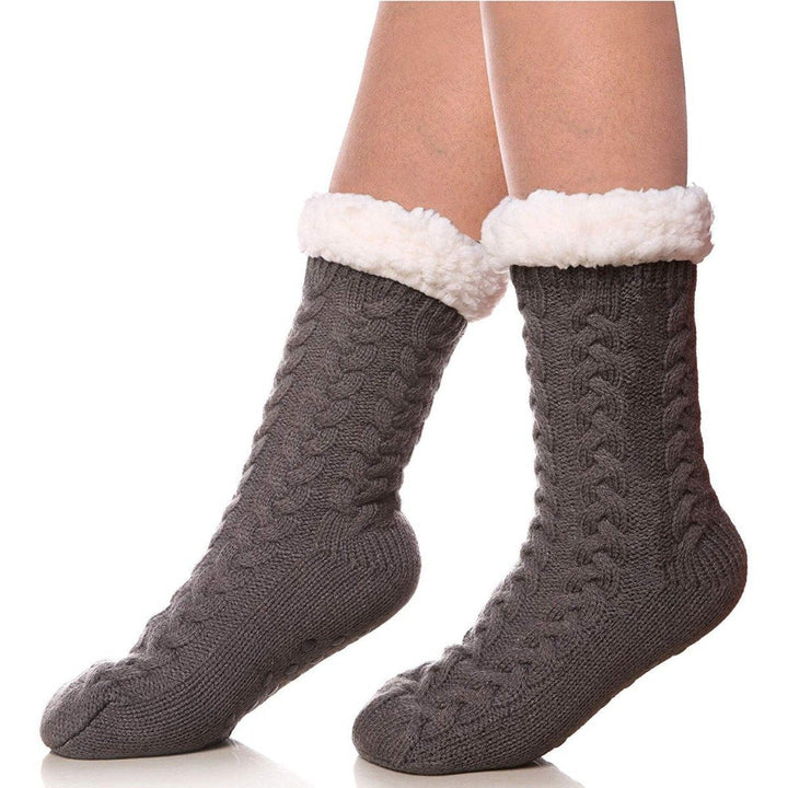2+2 GRATUIT | WarmToes - Chaussons doux doublés en Sherpa pour un confort ultime [Dernier jour de réduction]