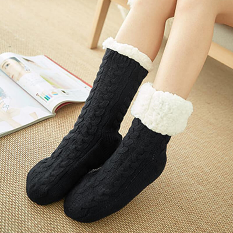 2+2 GRATUIT | WarmToes - Chaussons doux doublés en Sherpa pour un confort ultime [Dernier jour de réduction]