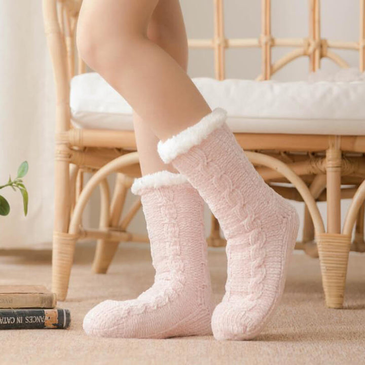 2+2 GRATUIT | WarmToes - Chaussons doux doublés en Sherpa pour un confort ultime [Dernier jour de réduction]