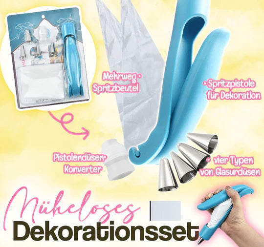 CakeArt – Stylo de décoration de gâteaux et ensemble de douilles