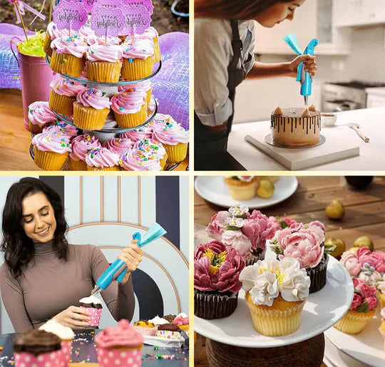 CakeArt – Stylo de décoration de gâteaux et ensemble de douilles