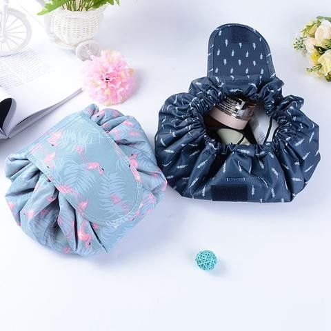 StyleSling - Trousse de maquillage avec cordon et grand volume