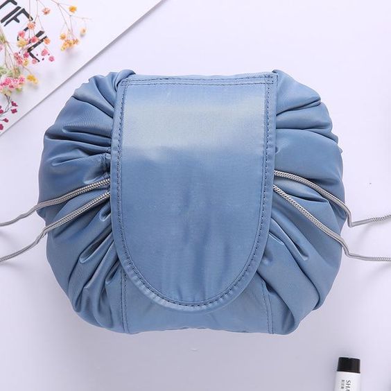 StyleSling - Trousse de maquillage avec cordon et grand volume