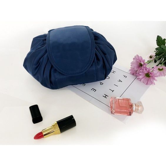 StyleSling - Trousse de maquillage avec cordon et grand volume