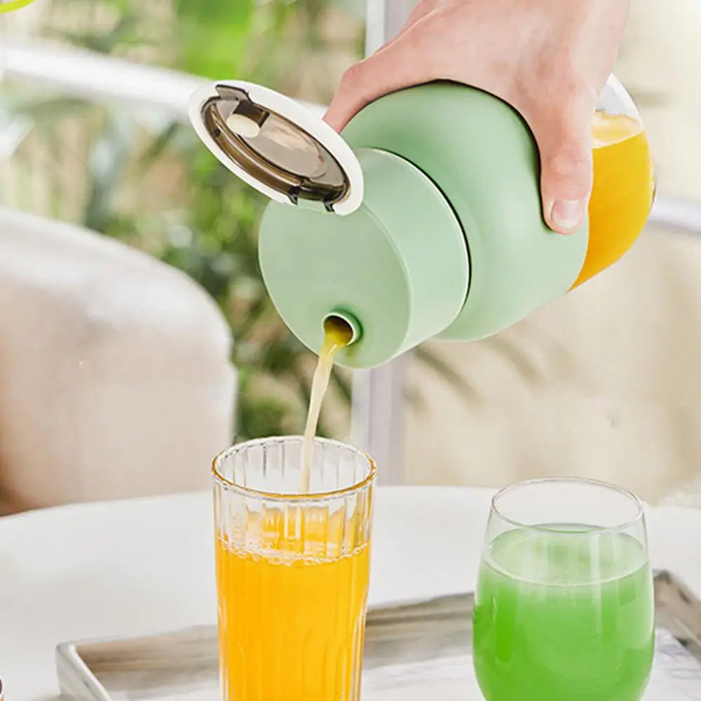 VitaSqueeze Mixeur & Extracteur Mobile 2-en-1 | Rechargeable & Puissant | Sans BPA & 800 ml | Pour Smoothies & Jus