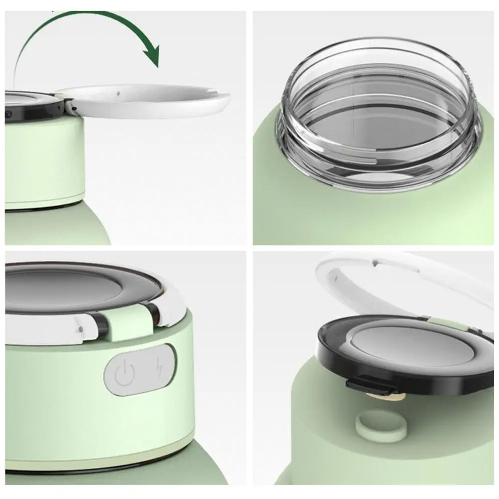 VitaSqueeze Mixeur & Extracteur Mobile 2-en-1 | Rechargeable & Puissant | Sans BPA & 800 ml | Pour Smoothies & Jus