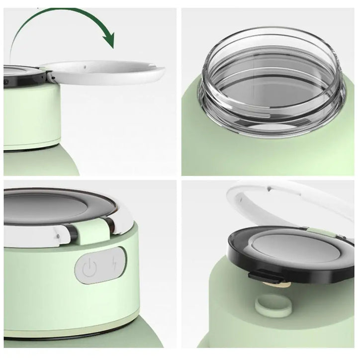 VitaSqueeze Mixeur & Extracteur Mobile 2-en-1 | Rechargeable & Puissant | Sans BPA & 800 ml | Pour Smoothies & Jus