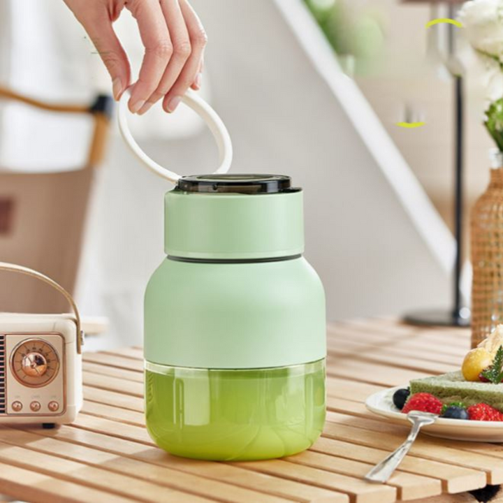 VitaSqueeze Mixeur & Extracteur Mobile 2-en-1 | Rechargeable & Puissant | Sans BPA & 800 ml | Pour Smoothies & Jus