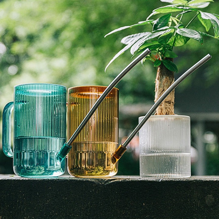 Arrosoir PRECIFLOW | 1,5 L de volume | Ergonomique & sans goutte | Bec de précision | Or, Argent, Rose