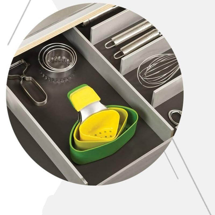 Cuiseur vapeur Triova | 3 pièces | Empilable & Résistant à la chaleur | PP non toxique