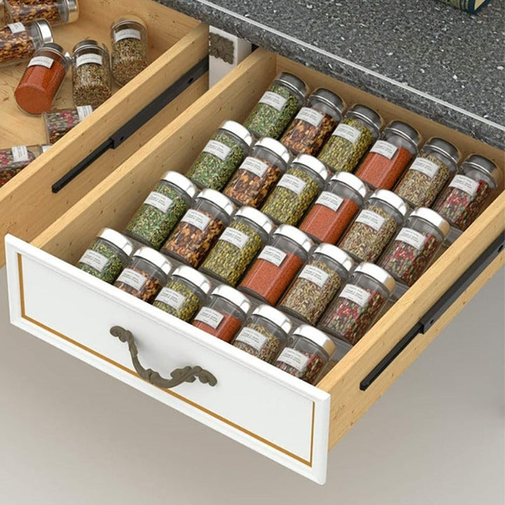 ClearSpice – L'organisateur d'épices transparent pour plus d'espace et d'ordre !