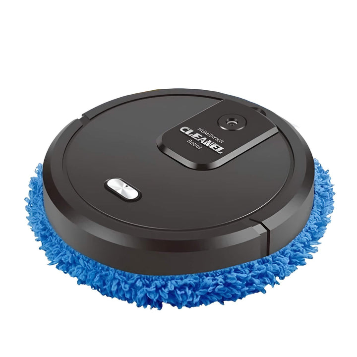 Robot aspirateur et serpillère MobiSweep | Fonction 3-en-1 | Auto-rechargeable & Silencieux | Compact 25×25×6,5 cm