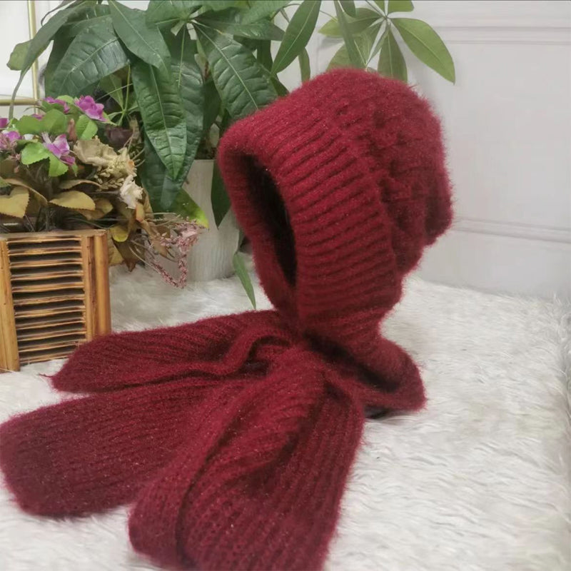 1+1 GRATUIT | ScarfBeanie - Écharpe pour femme et bonnet en un