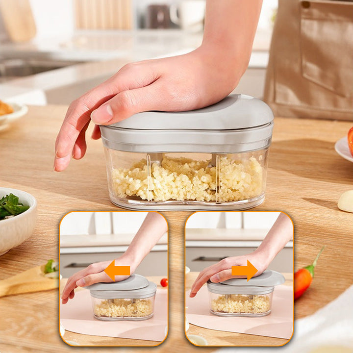 GrindWhiz - Hachoir à aliments manuel et préparateur d'épices