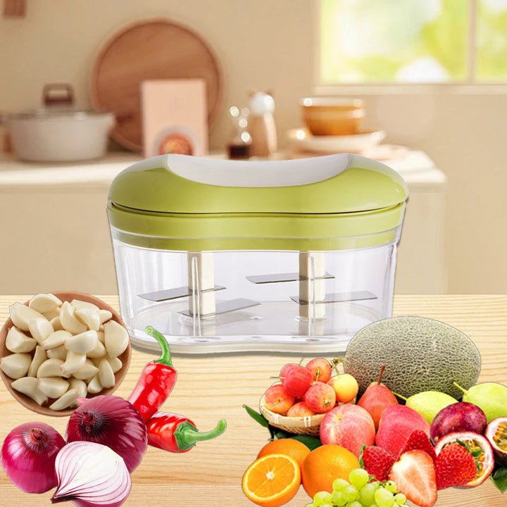 GrindWhiz - Hachoir à aliments manuel et préparateur d'épices