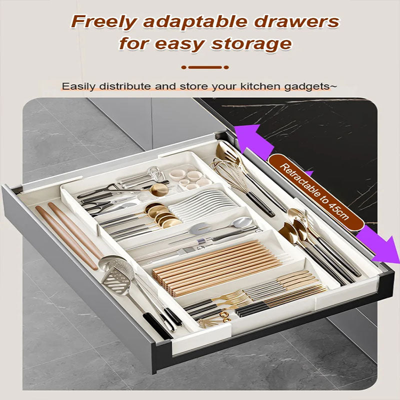 ModuDivide - Organisateur de cuisine extensible avec séparateur