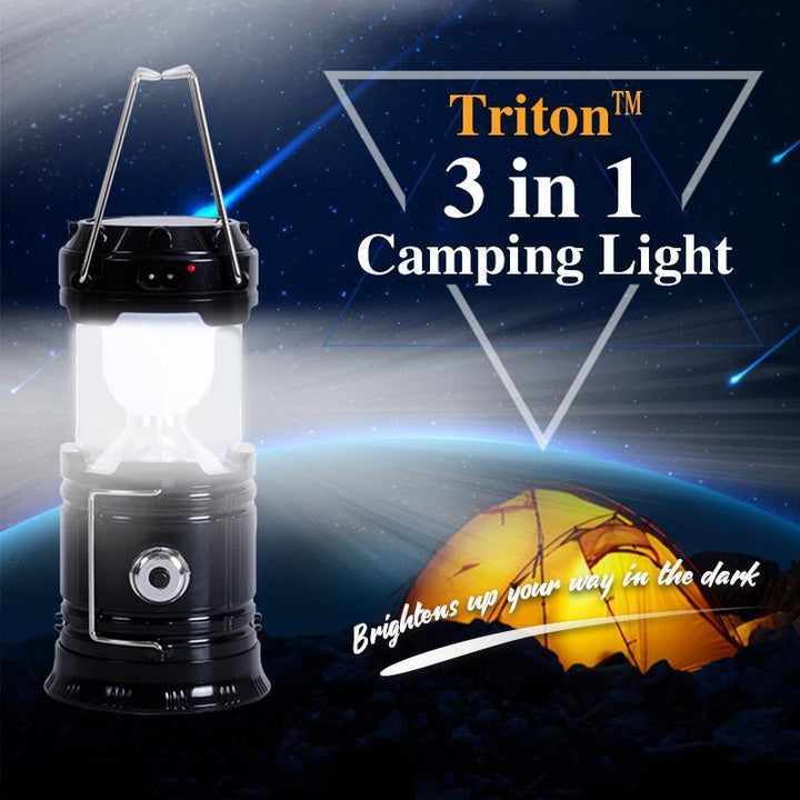 FlameLite – La lampe de camping 3-en-1 avec effet flamme