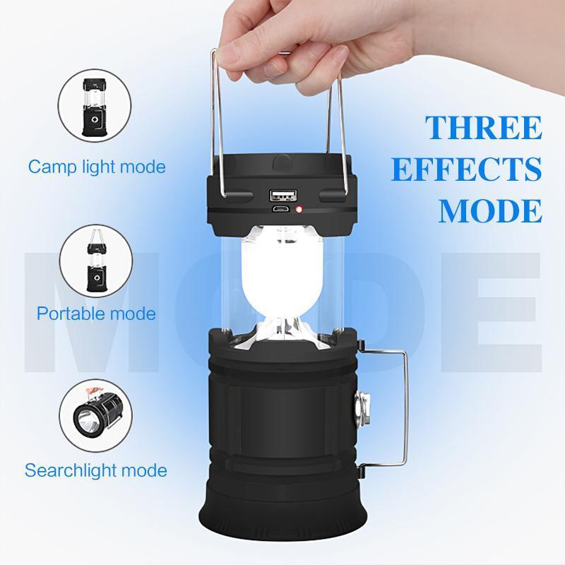 FlameLite – La lampe de camping 3-en-1 avec effet flamme