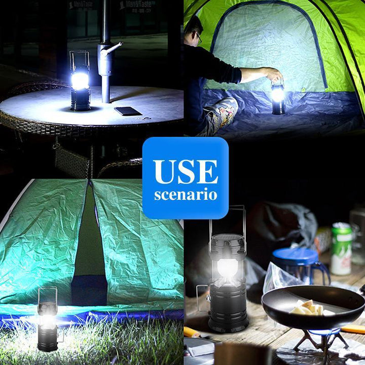 FlameLite – La lampe de camping 3-en-1 avec effet flamme