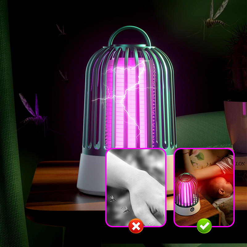 MosquiTrap Pro – Protection intelligente contre les insectes UV pour l'intérieur et l'extérieur !