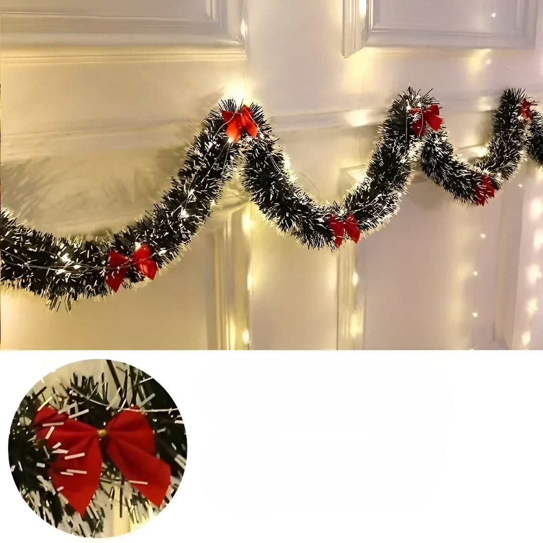 Guirlandes lumineuses LED Lunavia 2 pièces | Lumière blanc chaud | Fonctionne sur piles & Flexible | Pour l'intérieur & l'extérieur