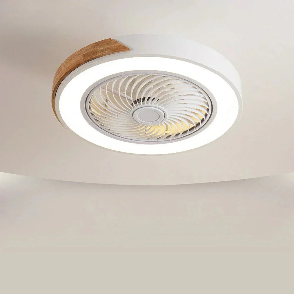 Ventilateurs de plafond LED en bois
