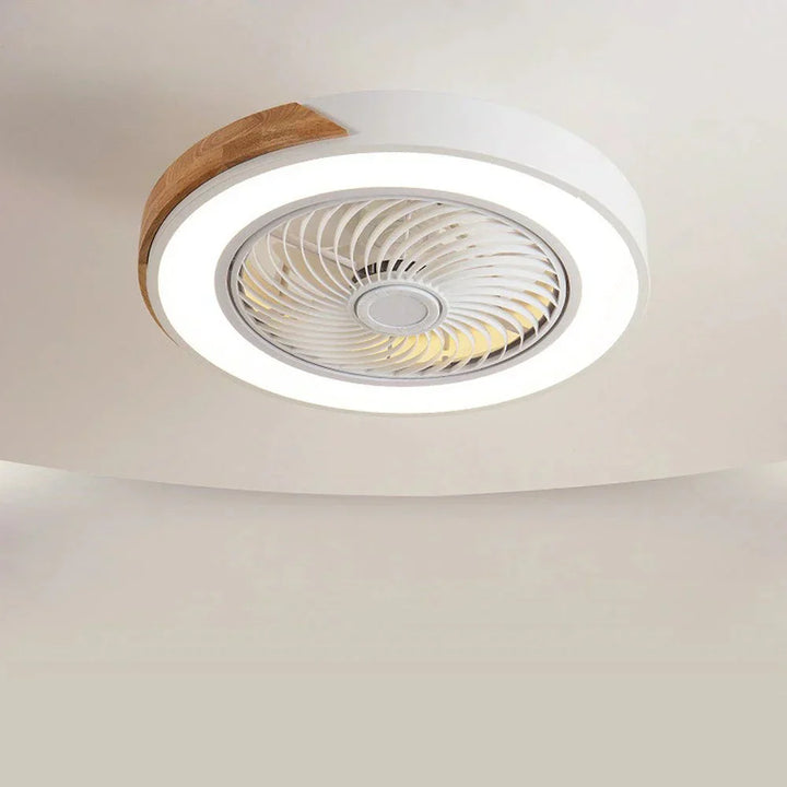 Ventilateurs de plafond LED en bois