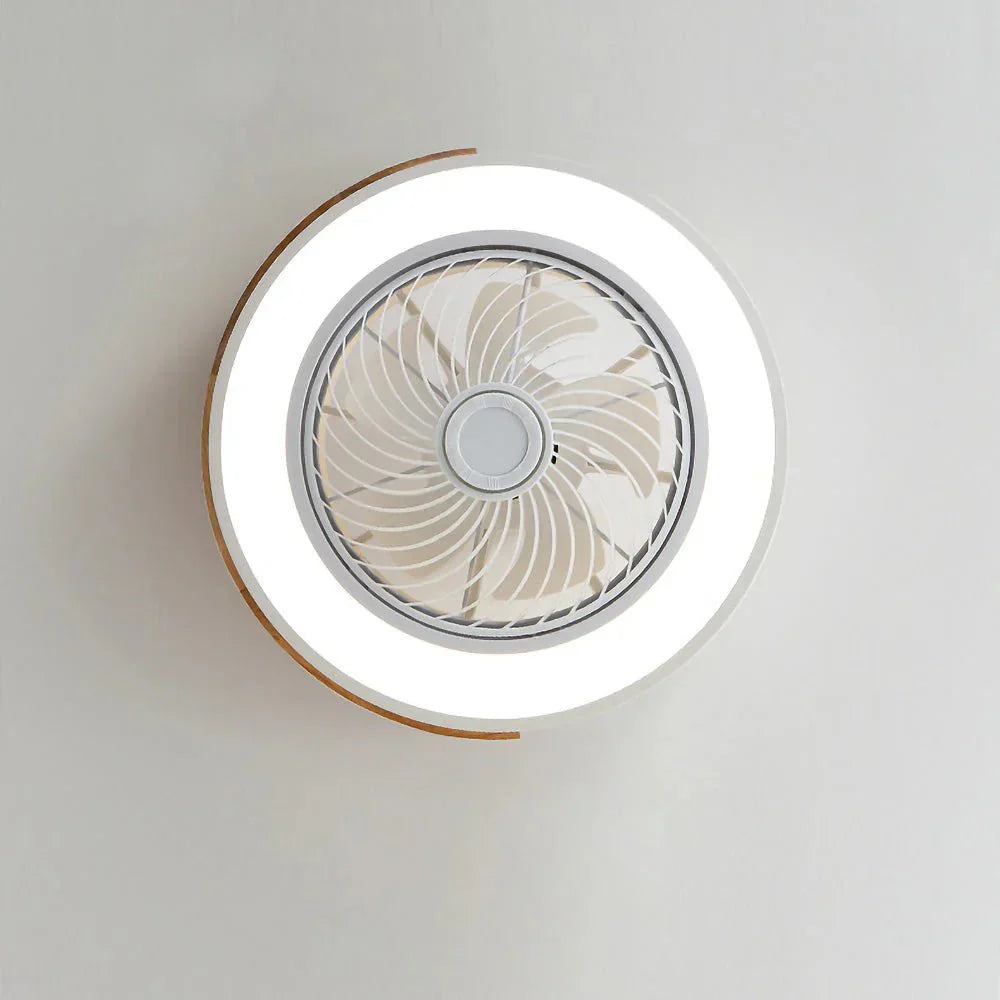 Ventilateurs de plafond LED en bois