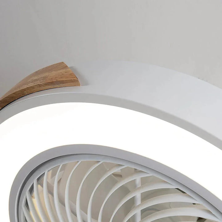 Ventilateurs de plafond LED en bois
